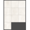 MATTE TILE FOR WALLS, FLOORS, FACADES MARBELLA PULPIS BIANCO / CARVING 60X60CM LE-2723 MATTE TILE FOR WALLS, FLOORS, FACADES MARBELLA PULPIS BIANCO / CARVING 60X60CM LE-2723