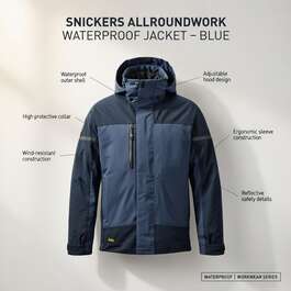 JACKET  SNICKERS AllroudWork VEEKINDEL BLUE  L