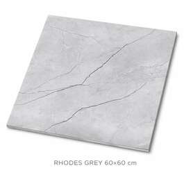 MATTA LAATTA SEINILLE, LATTIALLE JA JULKISIVUUN RHODES GREY 60X60CM TS-2556