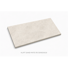 TÄISMASSPLAAT 30X60X0,9 KLIFF SAND MĀTE R9