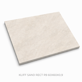 TÄISMASSPLAAT 60X60X0,9 KLIFF SAND RECT R9