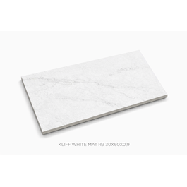KERAMINEN LAATTA  30X60X0,9 KLIFF WHITE MAT R9