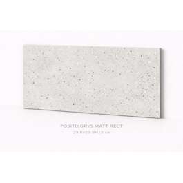 WALL TILEWALL TILE 29,8X59,8X0,8 POSITO GRYS MATT RECT