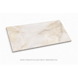 Porcelain Tiles 60X120X1,05 ONIX CREAM PULIDO RECT