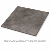 KERAAMILEN LATTA 60X60X1 STONE AGE ANTHRACITE REC.R10