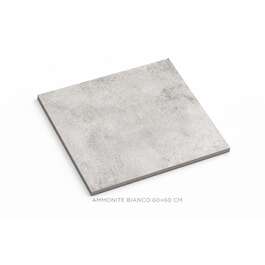 MATT PLAAT SEINTELE, PÕRANDILE JA FASAADILE AMMONITE BIANCO 60X60CM AM-2664