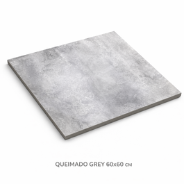 MATTA LAATTA SEINIIN, LATTIOIHIN JA JULKISIVUUN QUEIMADO GREY 60X60CM AM-2383