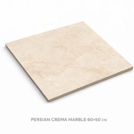 MAT WALL, FLOOR AND FACADE TILE PERSIAN CREMA MARBLE 60X60 CM AM-2613K