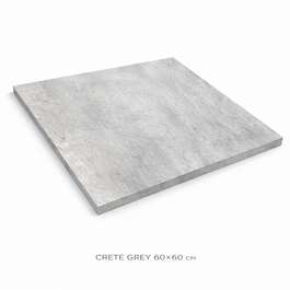 MATTE TILE FOR WALLS, FLOOR, FACADE CRETE GREY 60X60 CM TS-2771