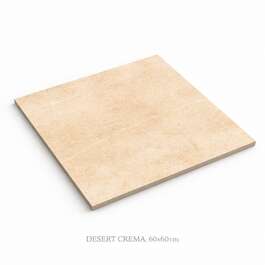 MATT TILE FOR WALLS, FLOORS, AND FACADE DESERT CREMA 60X60 AM-2384