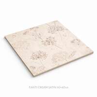 DECOR 59,6X59,6X0,8 FANTI CREAM SATIN 2TK PAKK