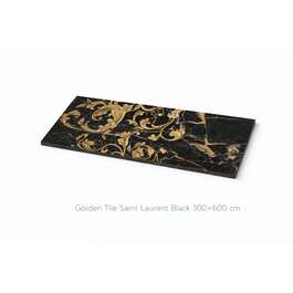 Decorative wall tile Golden Tile Saint Laurent,black, 300x600
