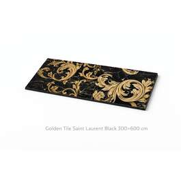 Dekoor seinaplaat Golden Tile Saint Laurent,must, 300x600