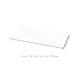 Keraamiline seinaplaat Golden Tile White,valge satiin (poolmatt), 300x600