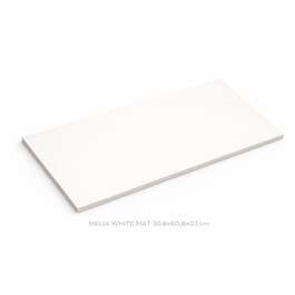 Wall tile  30,8X60,8X0,1 MELIA WHITE MAT
