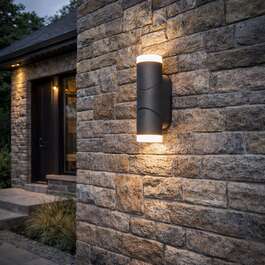 Valaisin Sano 2x6W LED 1081 lm IP65 seinä