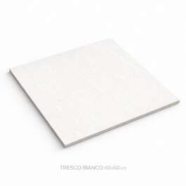 MAT WALL, FLOOR AND FACADE TILE TRESCO BIANCO 60X60 CM AM-2391