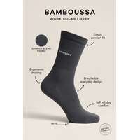 WORK SOCKS BAMBOUSSA Grey 39-42 WORK SOCKS BAMBOUSSA Grey 39-42