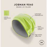MÜTS JOBMAN BEANIE GUL 9040 HV YELLOW MÜTS JOBMAN BEANIE GUL 9040 HV YELLOW