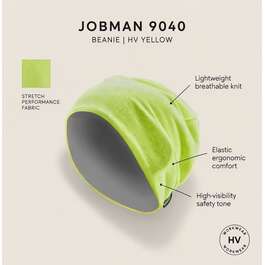MÜTS JOBMAN BEANIE GUL 9040 HV KOLLANE MÜTS JOBMAN BEANIE GUL 9040 HV KOLLANE
