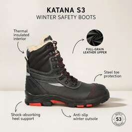 WINTER SAFETY BOOTS KATANA S3 42