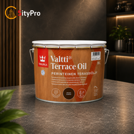 МАСЛО ДЛЯ ПРОПИТКИ ТЕРРАСЫ TIKKURILA VALTTI коричневый 9L МАСЛО ДЛЯ ПРОПИТКИ ТЕРРАСЫ TIKKURILA VALTTI коричневый 9L