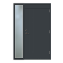 OUTER DOOR  E FRAMUUG OPUS S-1 4X21 HALL RAL7016