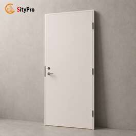 Fireproof door White 7X21 EI30/39dB right