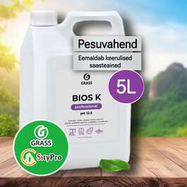 Bios K - Alkaline Detergent, Grass 5 kg
