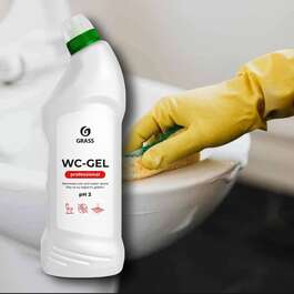 Cleaning agent for sanitary units WC-gel Professional 750 ml Grass