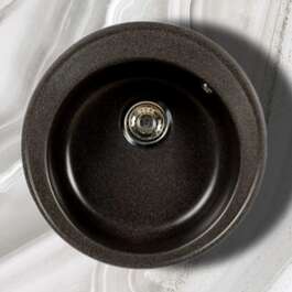 МОЙКА ГРАН.ВЕЛА Д-49СМ ЧЕРНАЯ МОЙКА ГРАН.ВЕЛА Д-49СМ ЧЕРНАЯ