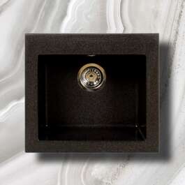 МОЙКА GRAN.ARGO 48,5X44СМ ЧЕРНАЯ МОЙКА GRAN.ARGO 48,5X44СМ ЧЕРНАЯ