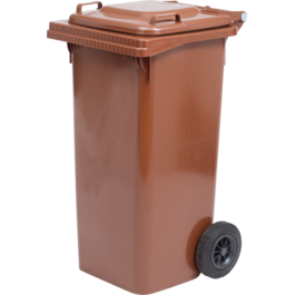 PRÜGIKONTEINER 120L RATASTEL коричневый