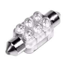Car lamp LED-6 S8,5 white 36MM
