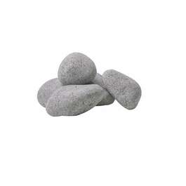 Sauna Heater Stones 15kg Round Light Gray 5–10cm