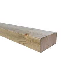 PLANED IMPREGNATED BEAM,  green 45X95X4200