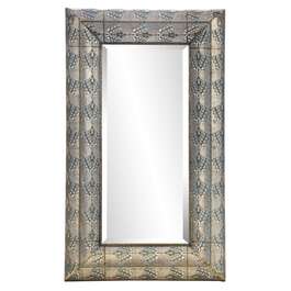 MIRROR GLORY 57X96CM BLUE/GOLD