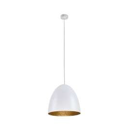 VALGUSTI EGG M 1XE27, MAX 40W VALGE/KULD