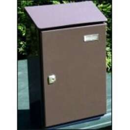 Postilaatikko PICARDIE 4 ruskea 260X395X120