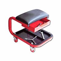 WORK STOOL WITH BASE AND DRAWER MAX 120 KG