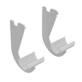 QUICK&EASY CLOTHES LINE HOLDER/ 2 kpl
