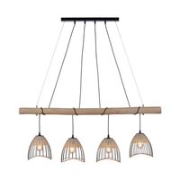 Ceiling lamp REED 4X60W E27 NATURAAL PUIT