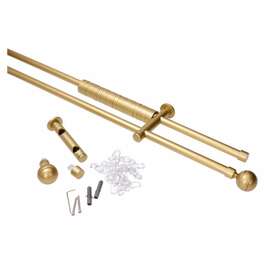 KARDINAPUU 16MM BALL 2X MESSING 200CM