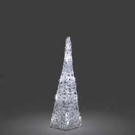 JÕULUVALGUSTI PÜRAMIID 16 LED 40CM