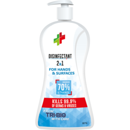 DESINFEKTANT 2in1 KÄTELE JA PINDADELE PUMP 0,84L