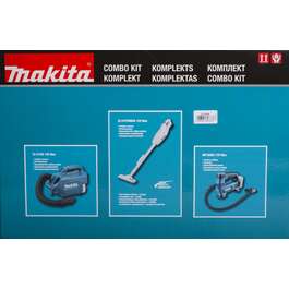COMBOKIT MAKITA CLX236A(CL107FDWAW+CL121DZ+MP100DZ
