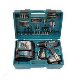 AKKUISKUPORAKONE  MAKITA DHP482RFX1 18V 2X3,0Ah+tarviku