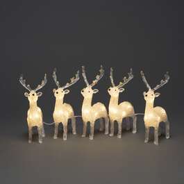 JOULUVALO 5 MOOSE 40 LED 19cm IP44
