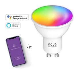 BULB  ROBERT SMART 4,5W GU10LED DIM WI-FI 350lm RGB