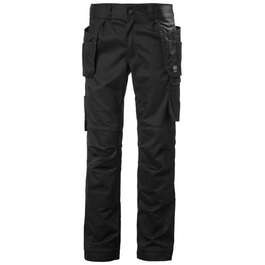WORK PANTS  HH MANCHESTER CONSTR. FRONT POCKETS  BLACK 48